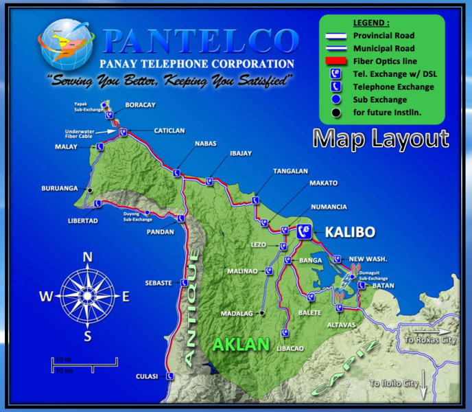 PANTELCO Map Layout